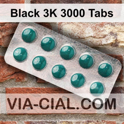 Black 3K 3000 Tabs 758