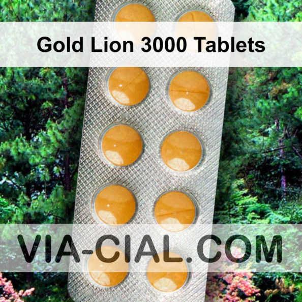 Gold Lion 3000 Tablets 341