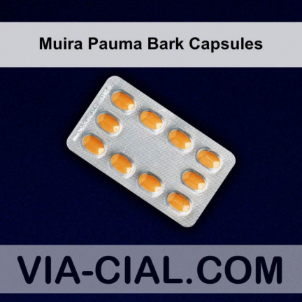 Muira Pauma Bark Capsules 600