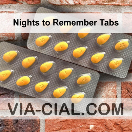 Nights to Remember Tabs 583