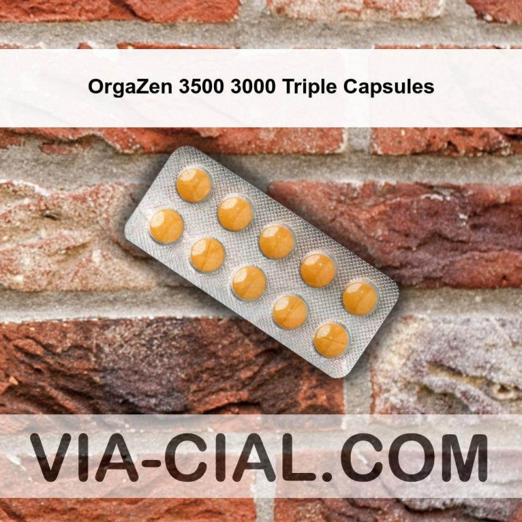 OrgaZen 3500 3000 Triple Capsules 517