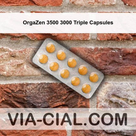 OrgaZen 3500 3000 Triple Capsules 517