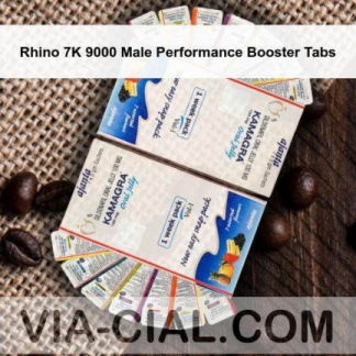 Rhino 7K 9000 Male Performance Booster Tabs 079