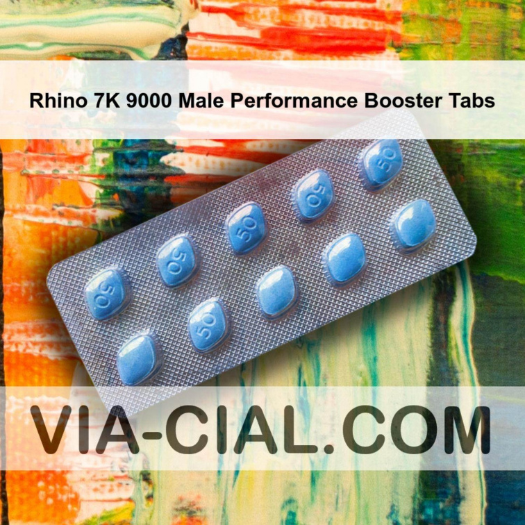 Rhino 7K 9000 Male Performance Booster Tabs 343