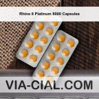 Rhino 8 Platinum 8000 Capsules 161