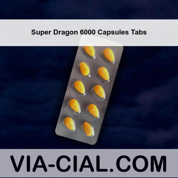 Super Dragon 6000 Capsules Tabs 766