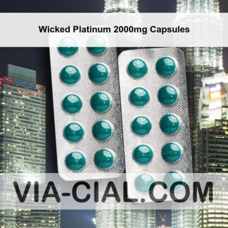 Wicked Platinum 2000mg Capsules 194