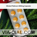 Wicked Platinum 2000mg Capsules 749