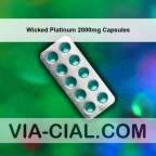 Wicked Platinum 2000mg Capsules 843