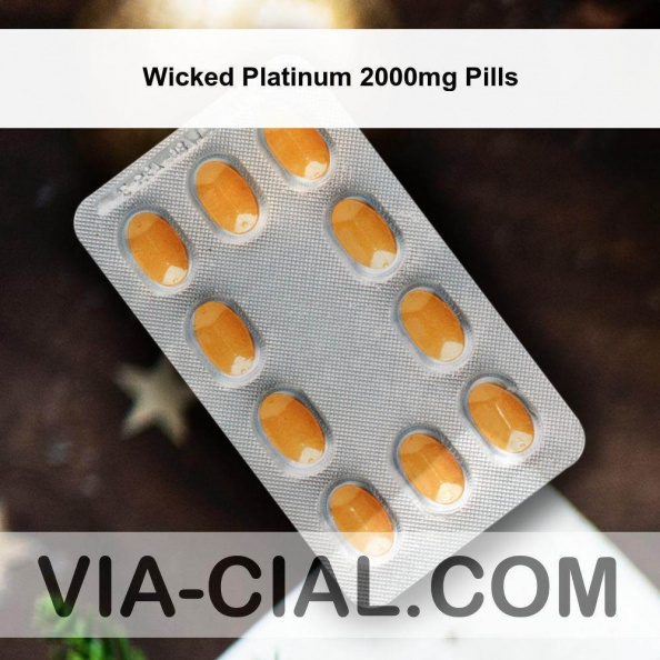 Wicked Platinum 2000mg Pills 885