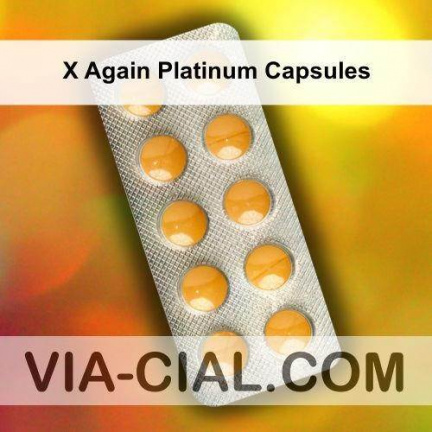 X Again Platinum Capsules 631