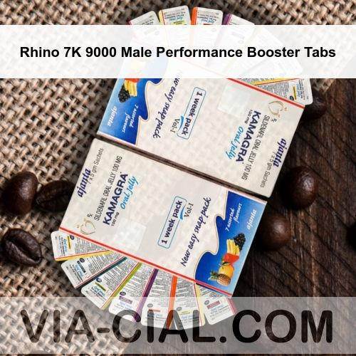 Rhino 7K 9000 Male Performance Booster Tabs 079