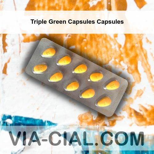 Triple Green Capsules Capsules 956